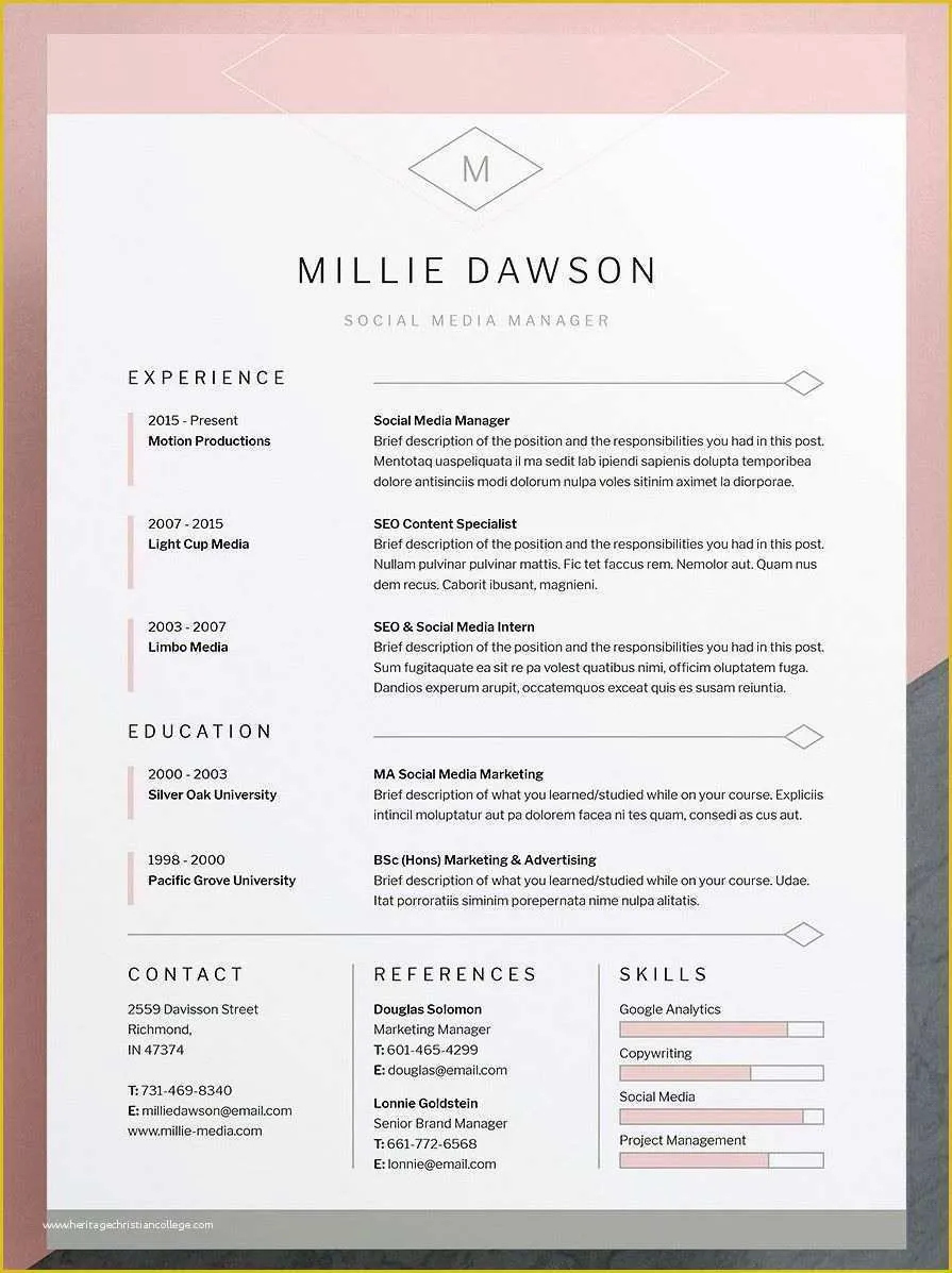 44447 matching resume cover letter template 2